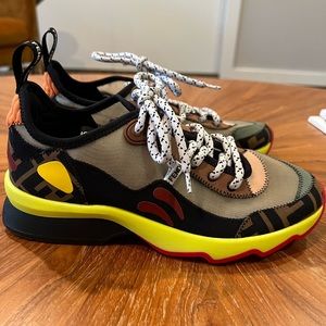 Fendi Sneakers - Rete Mix Patch